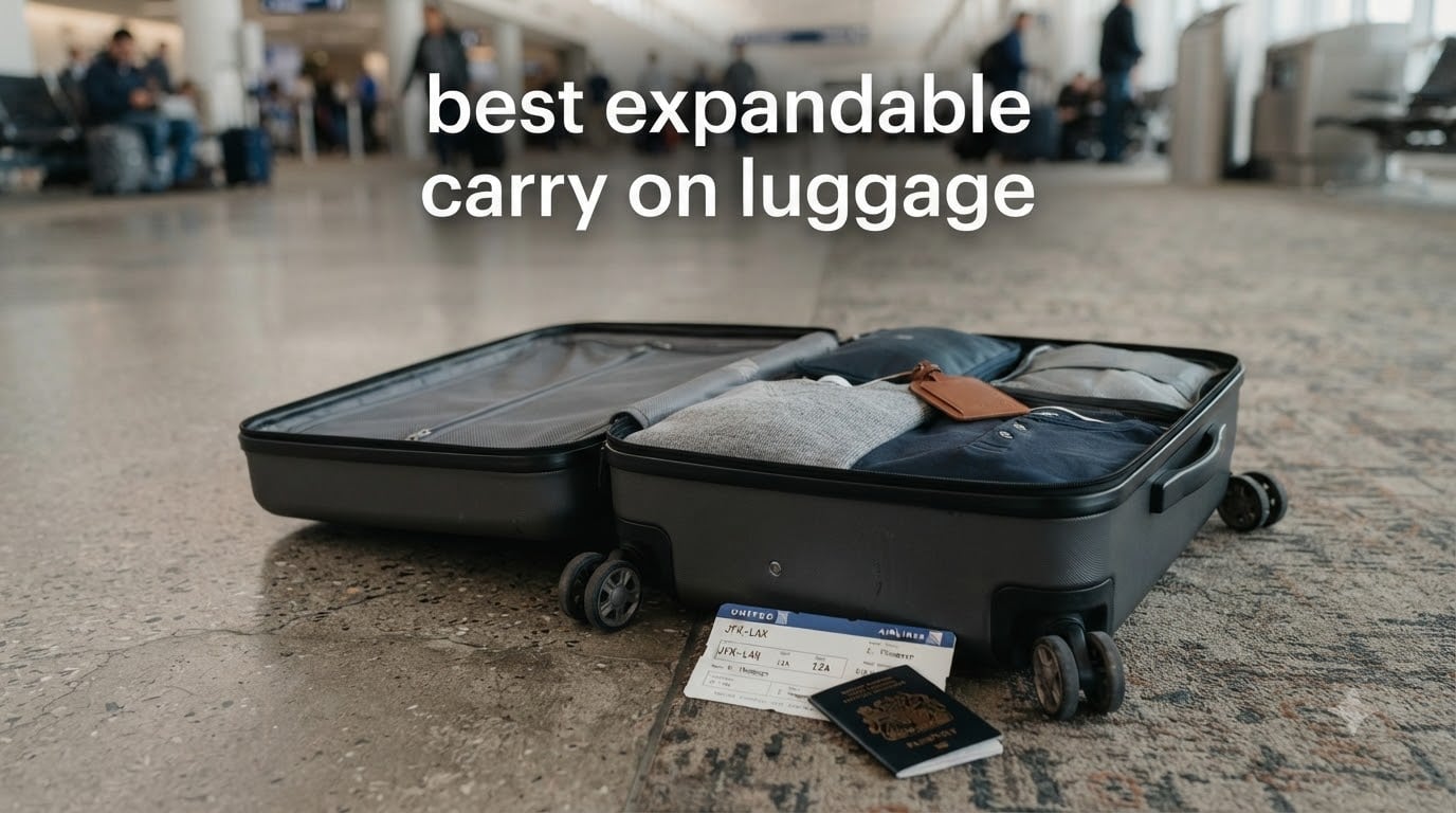 best expandable carry on luggage