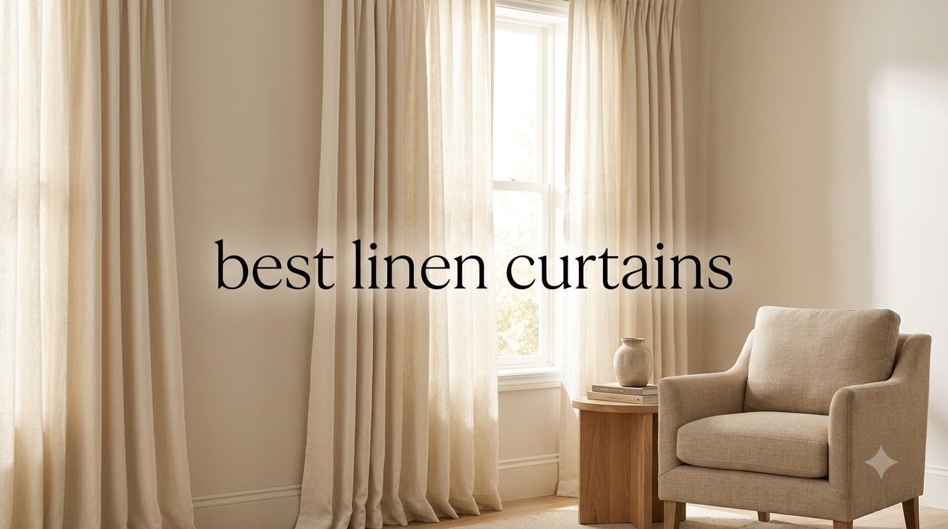best linen curtains