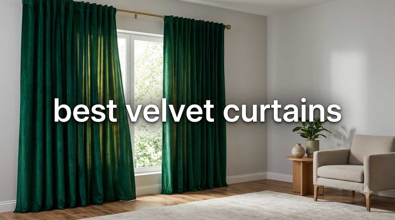 best velvet curtains
