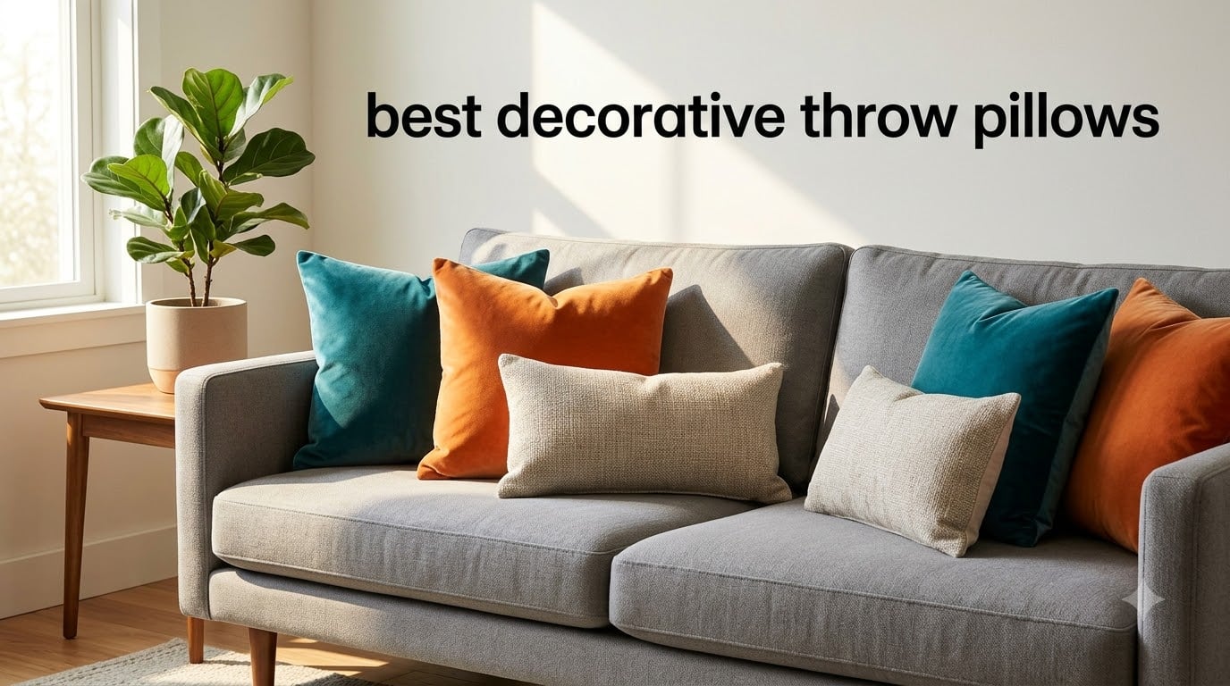 best decorative throw pillows