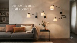 best swing arm wall sconces