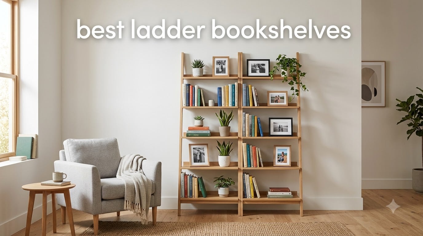 best ladder bookshelves