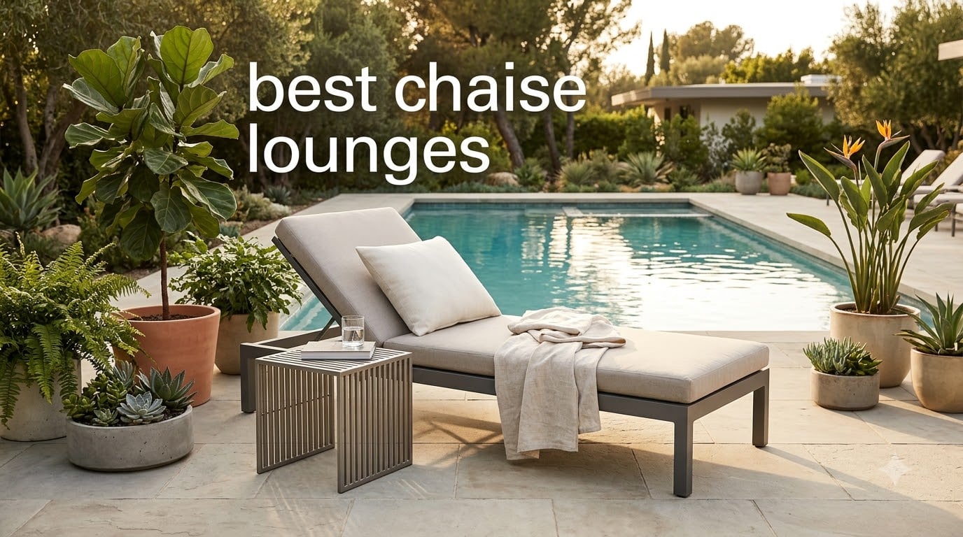 best chaise lounges