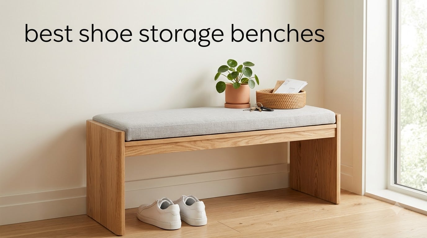 best shoe storage benches