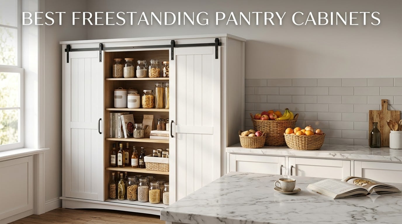 best freestanding pantry cabinets