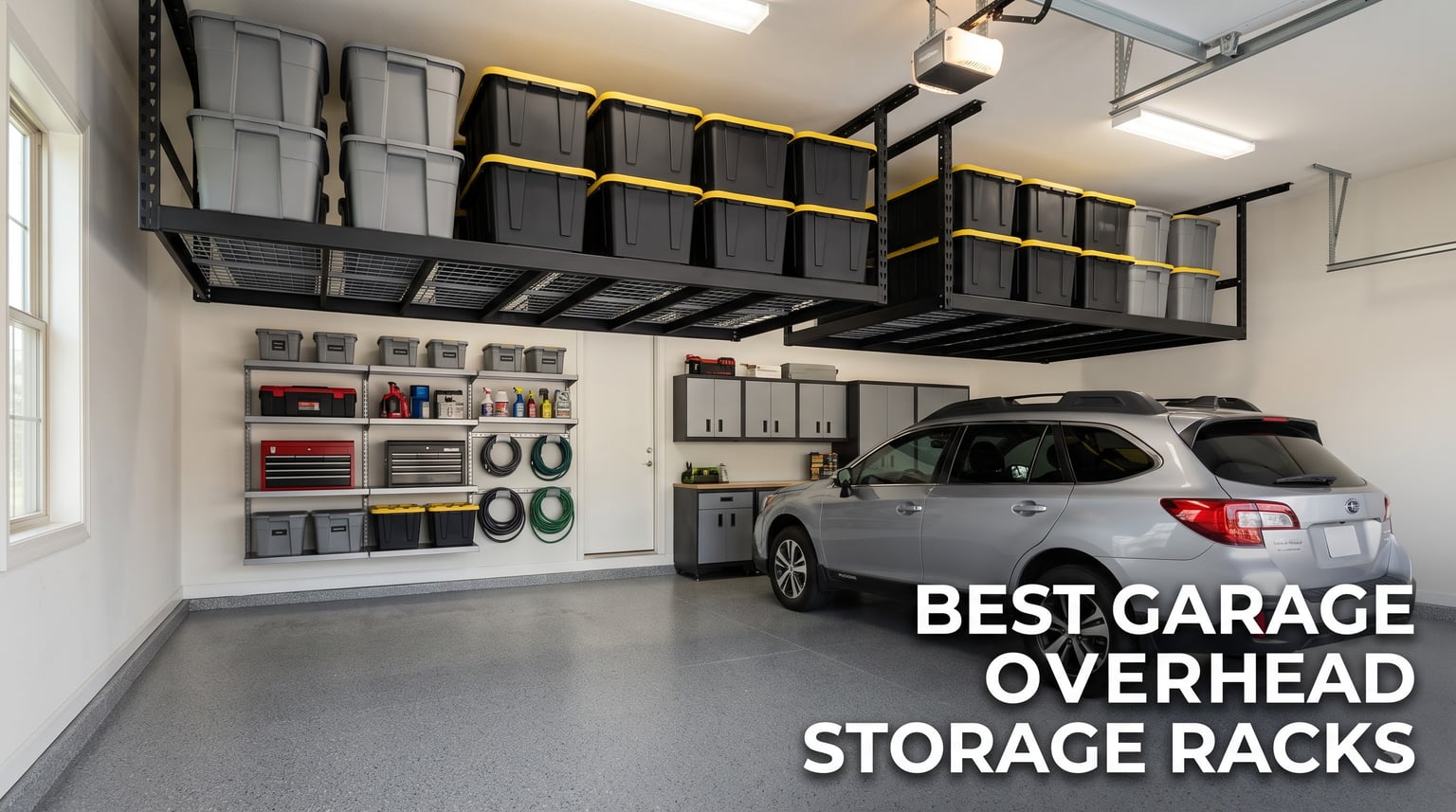 best garage overhead storage racks