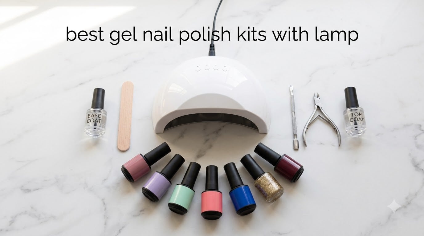best gel nail polish kits with lamp