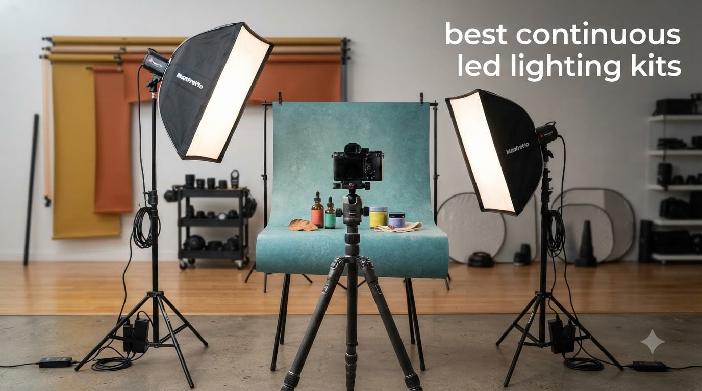 best continuous led lighting kits