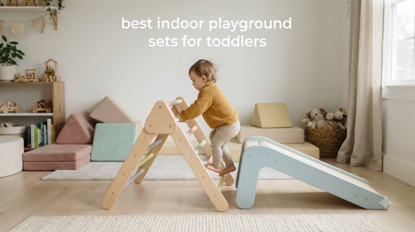 best indoor playground sets for toddlers