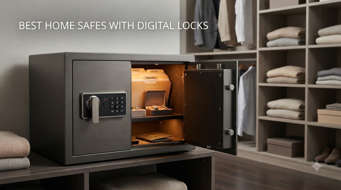 best home safes with digital locks