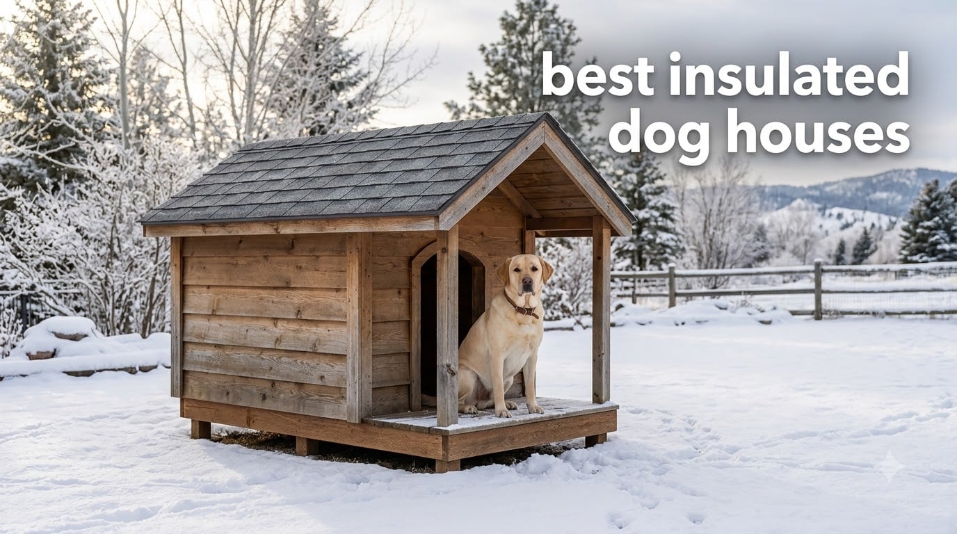 best insulated dog houses