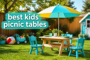 best kids picnic tables