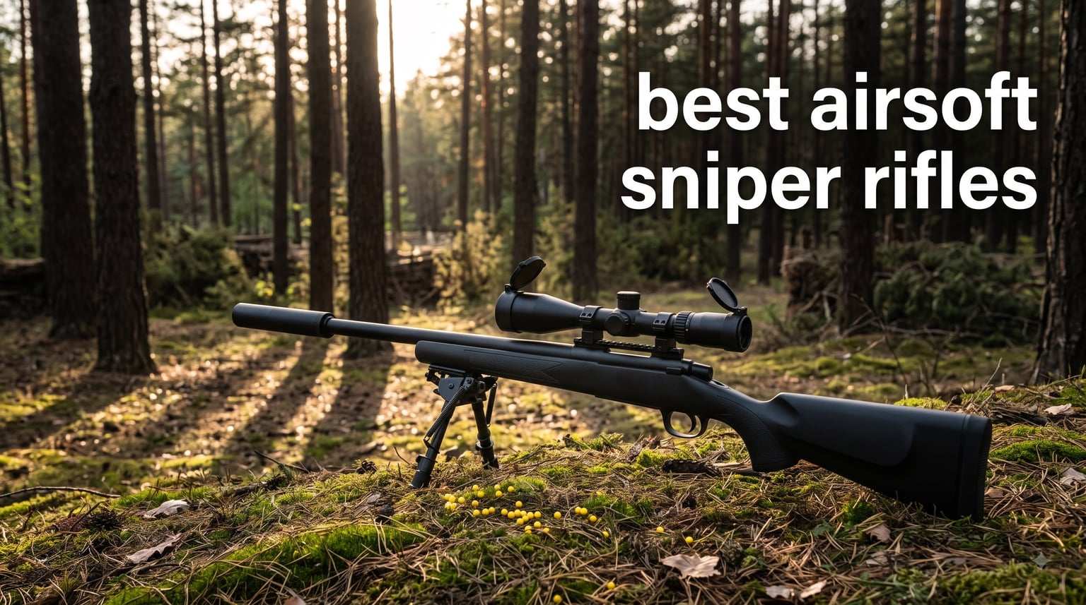 best airsoft sniper rifles