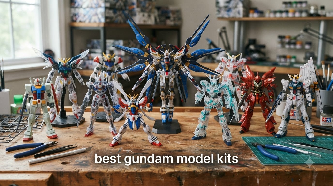 best gundam model kits