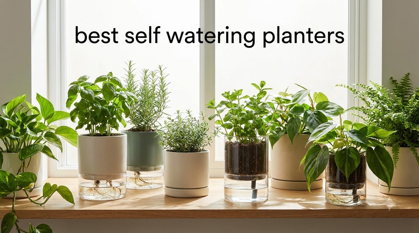 best self watering planters