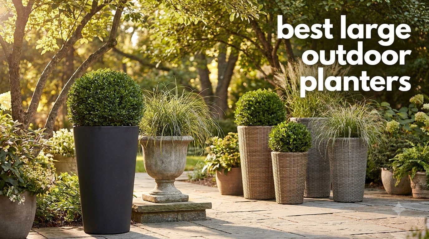 best large outdoor planters