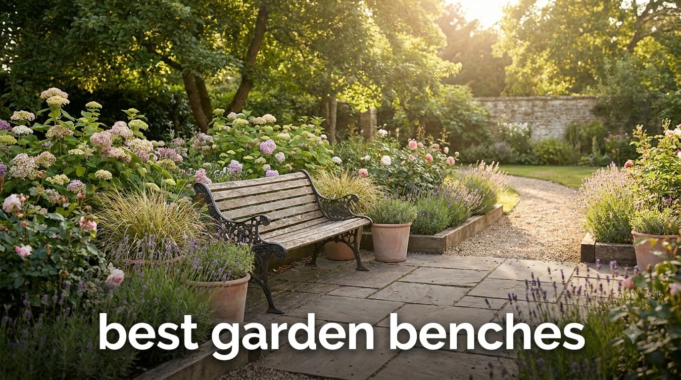 best garden benches