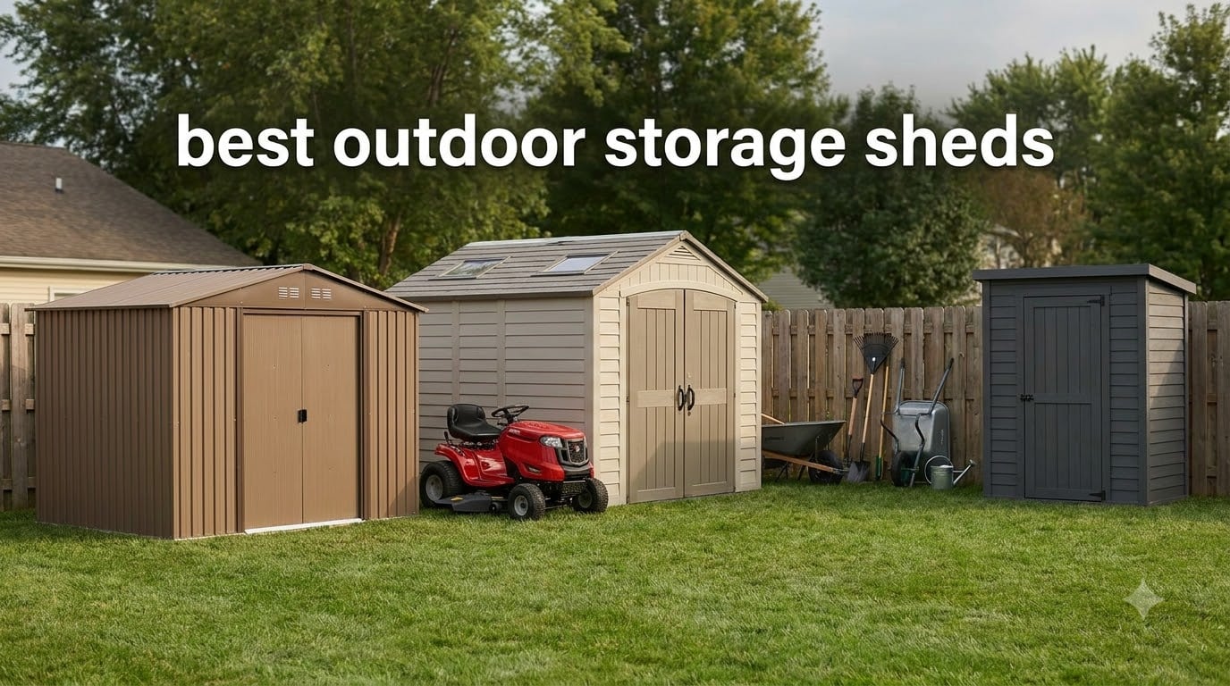 best outdoor storage sheds