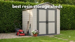best resin storage sheds
