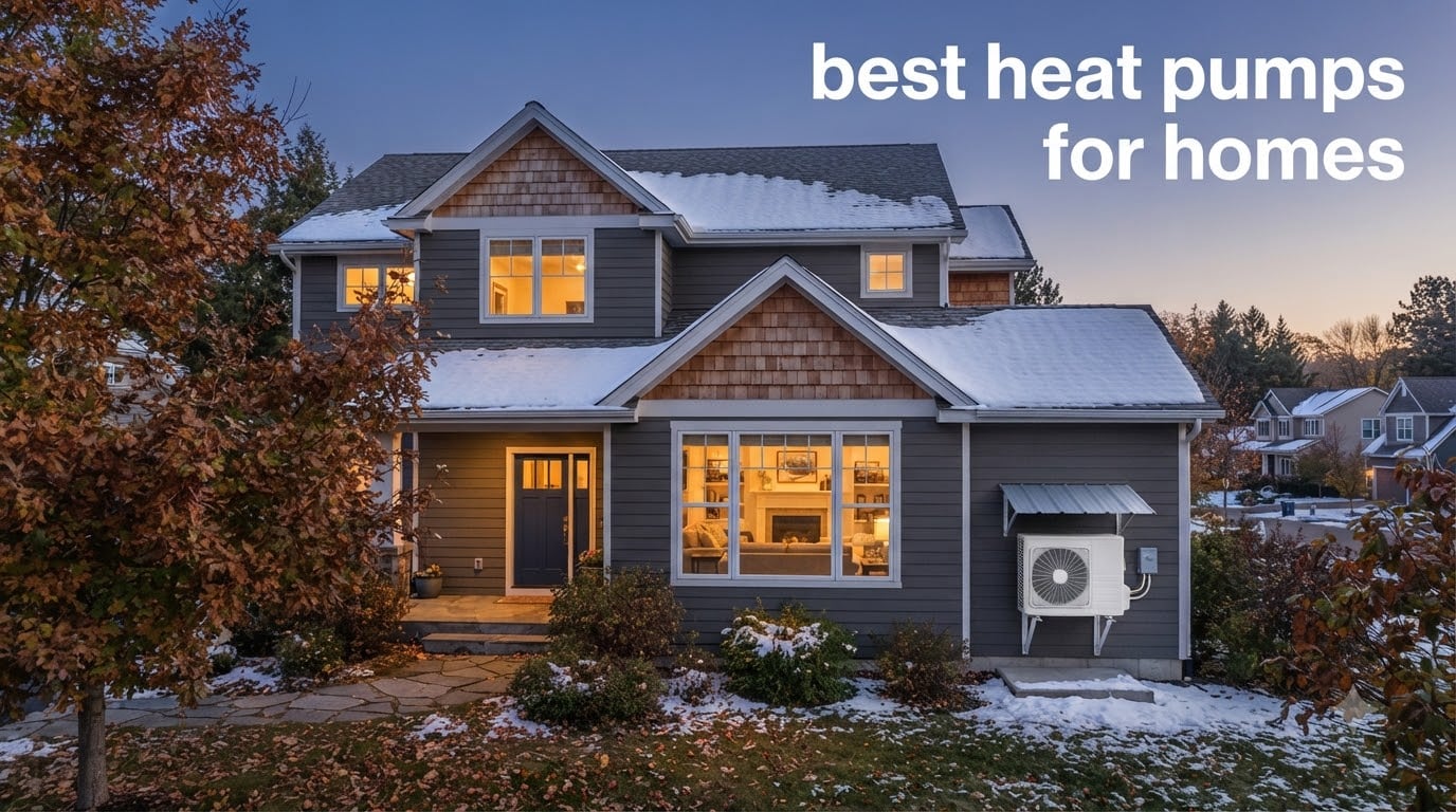best heat pumps for homes
