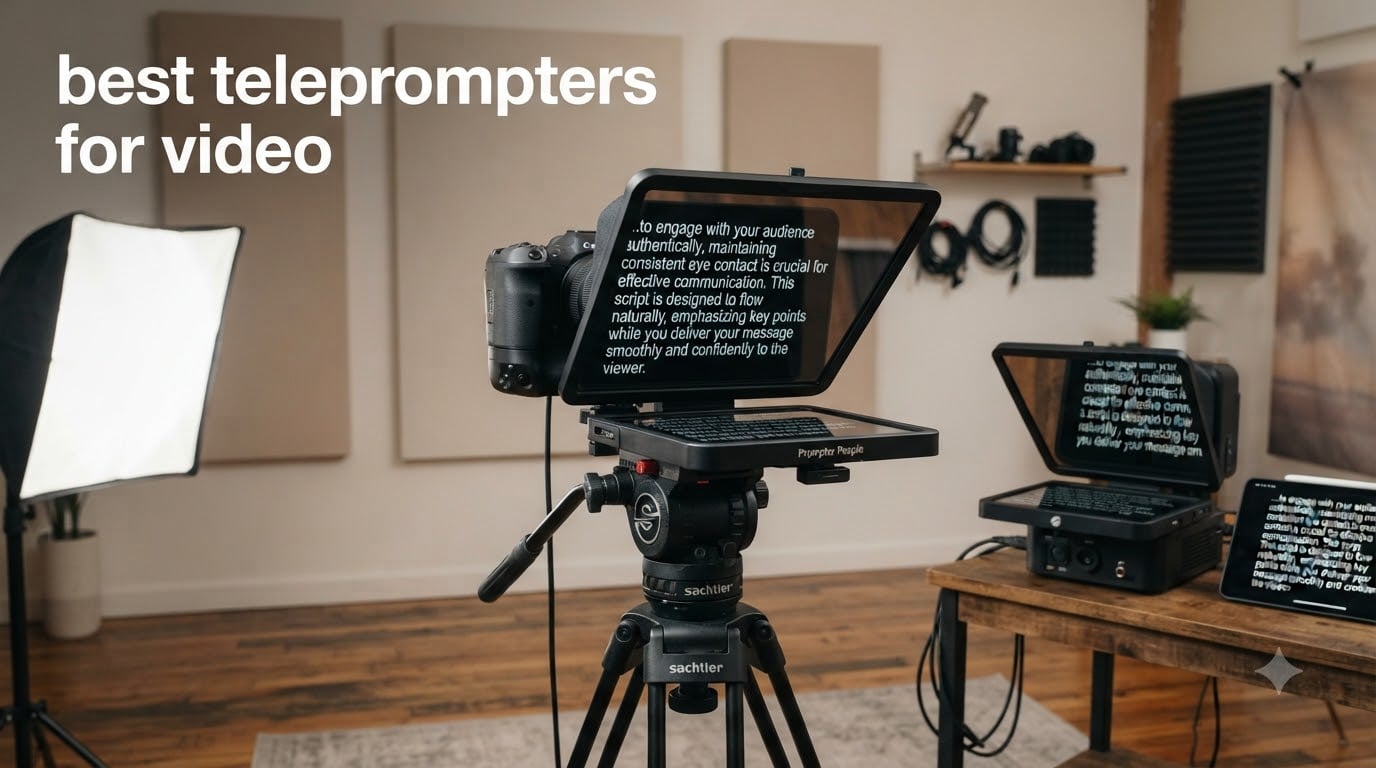 best teleprompters for video