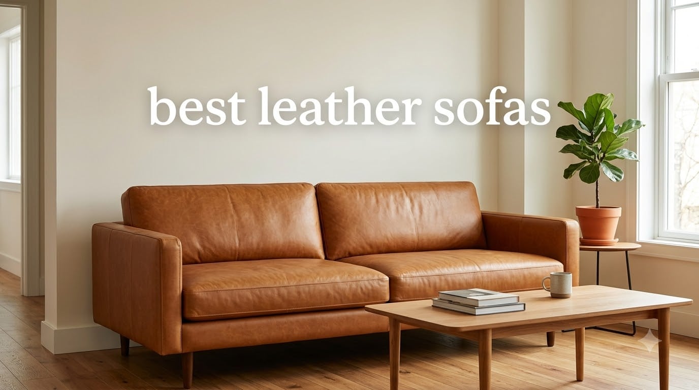 best leather sofas