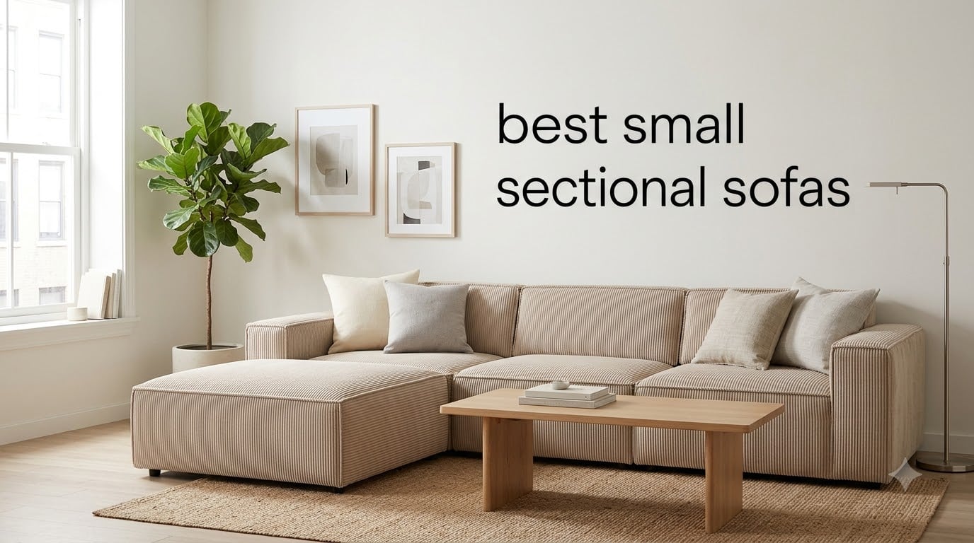best small sectional sofas