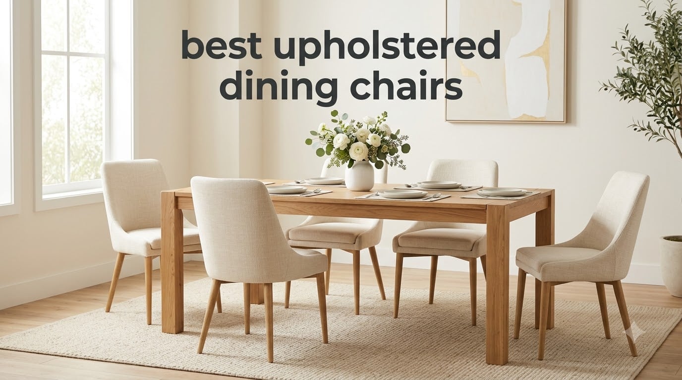best upholstered dining chairs