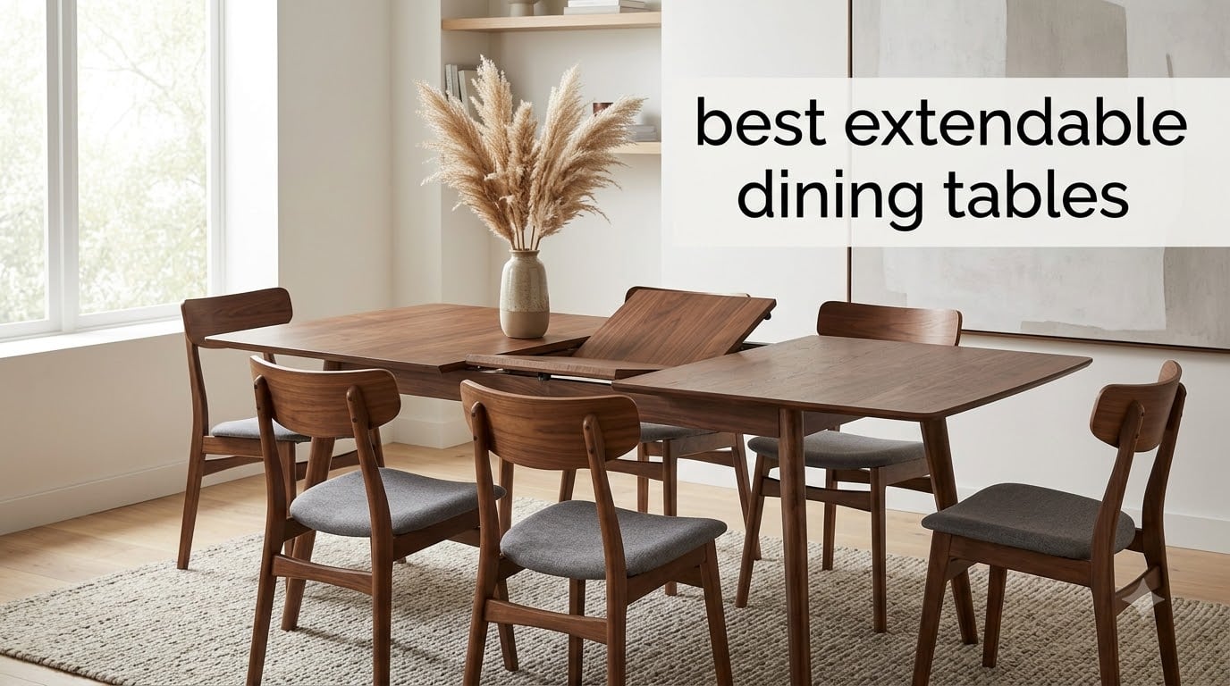 best extendable dining tables