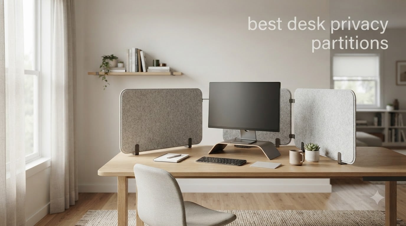 best desk privacy partitions