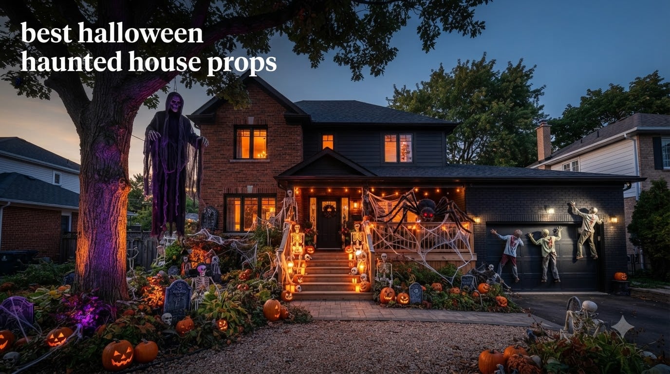 best halloween haunted house props