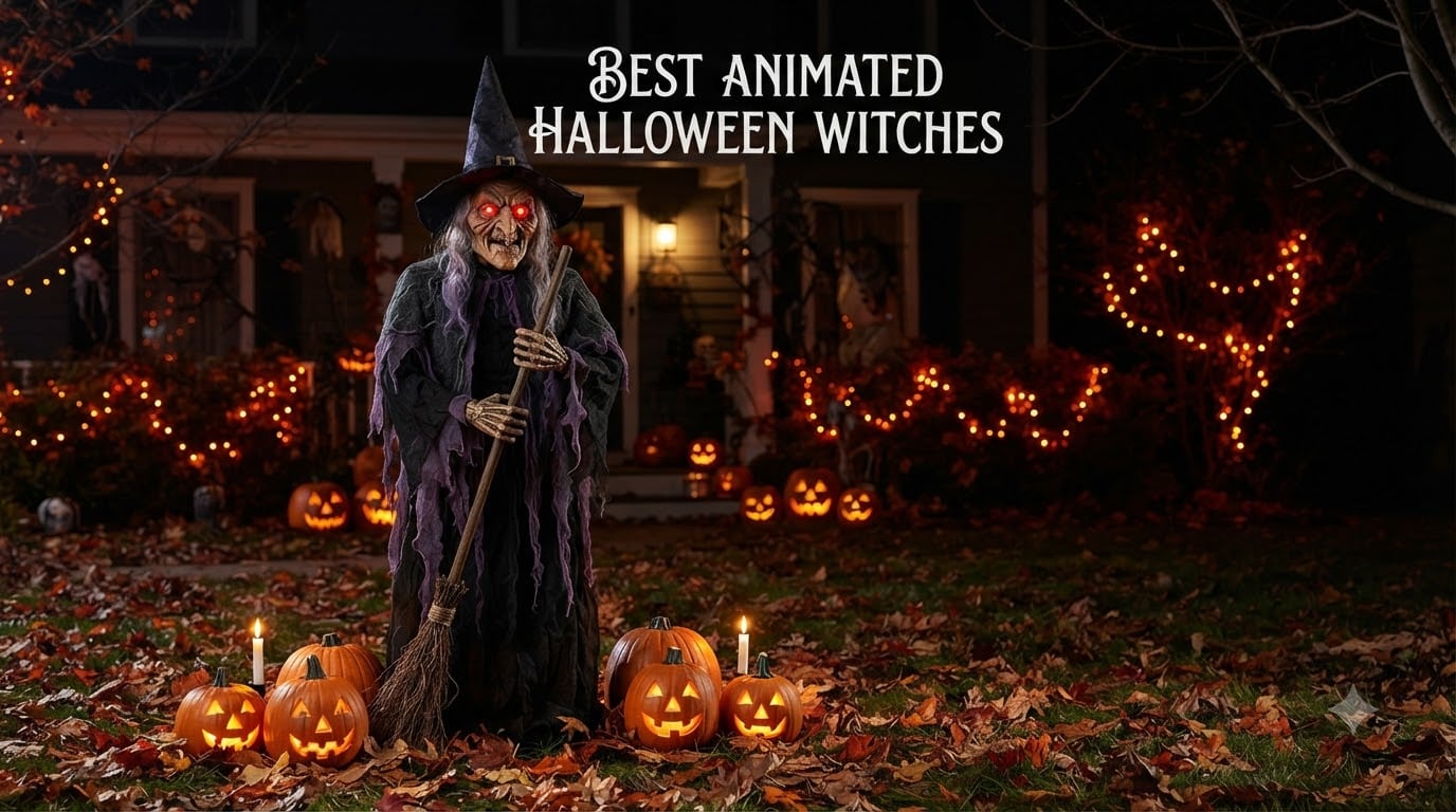 best animated halloween witches
