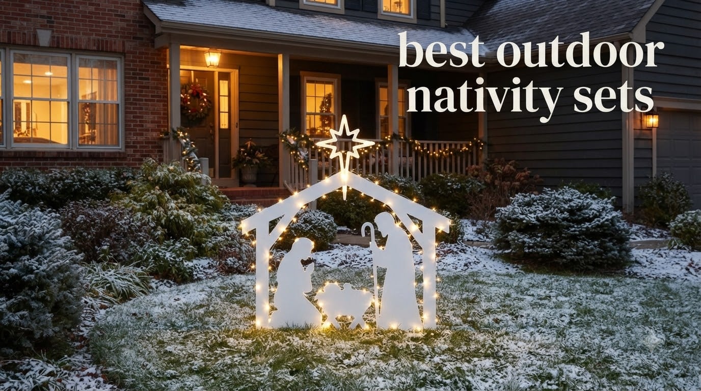 best outdoor nativity sets