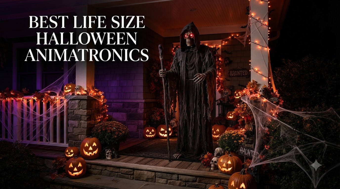 best life size halloween animatronics