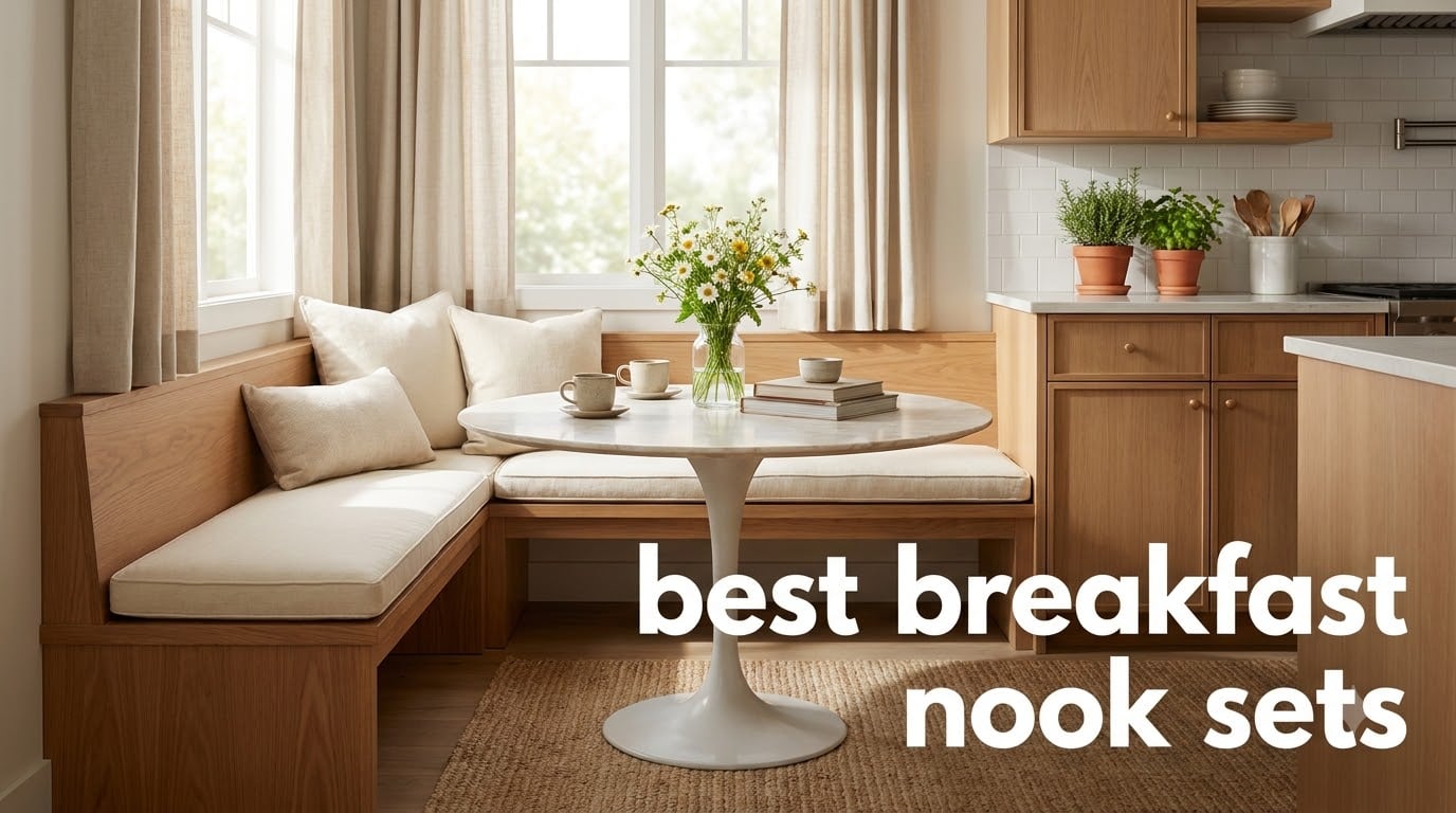 best breakfast nook sets