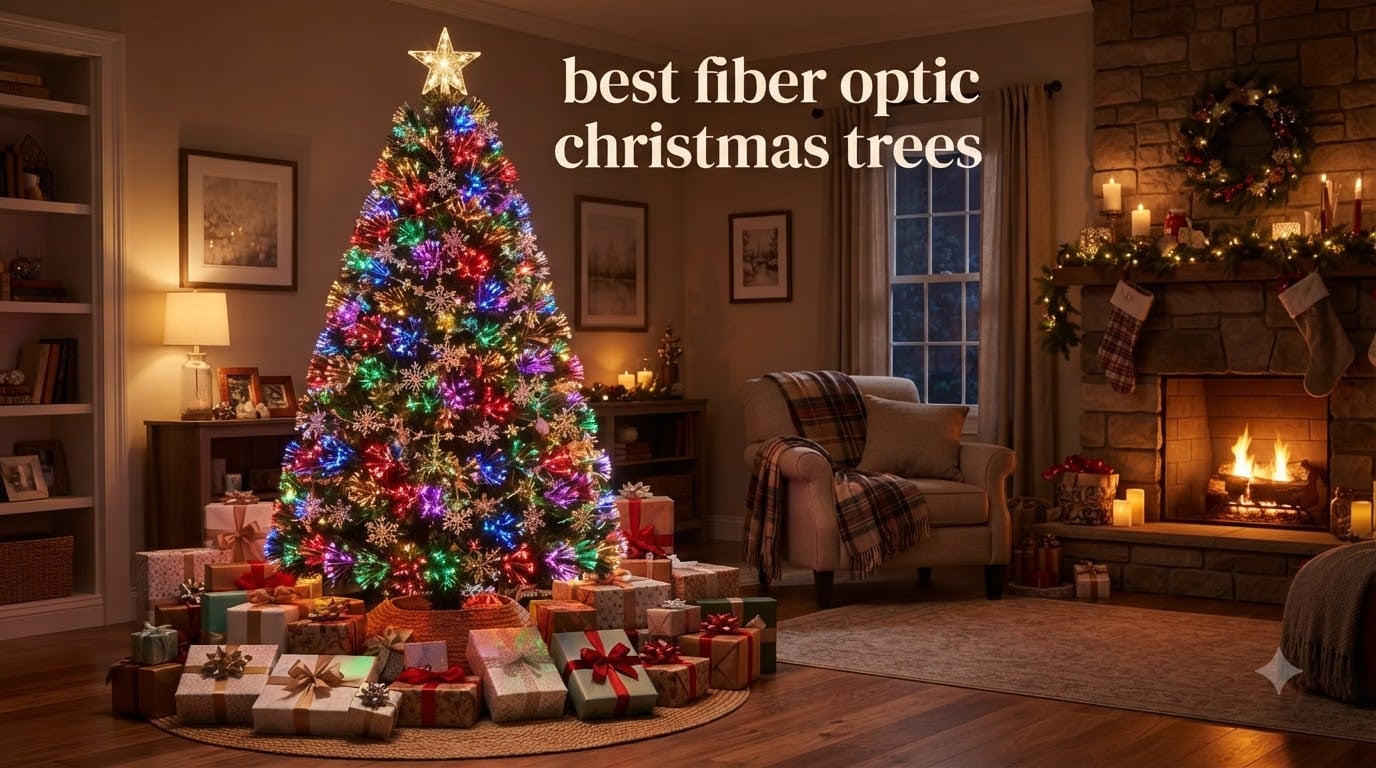 best fiber optic christmas trees