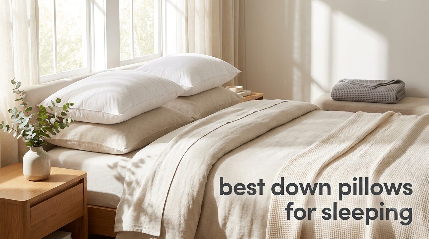 best down pillows for sleeping
