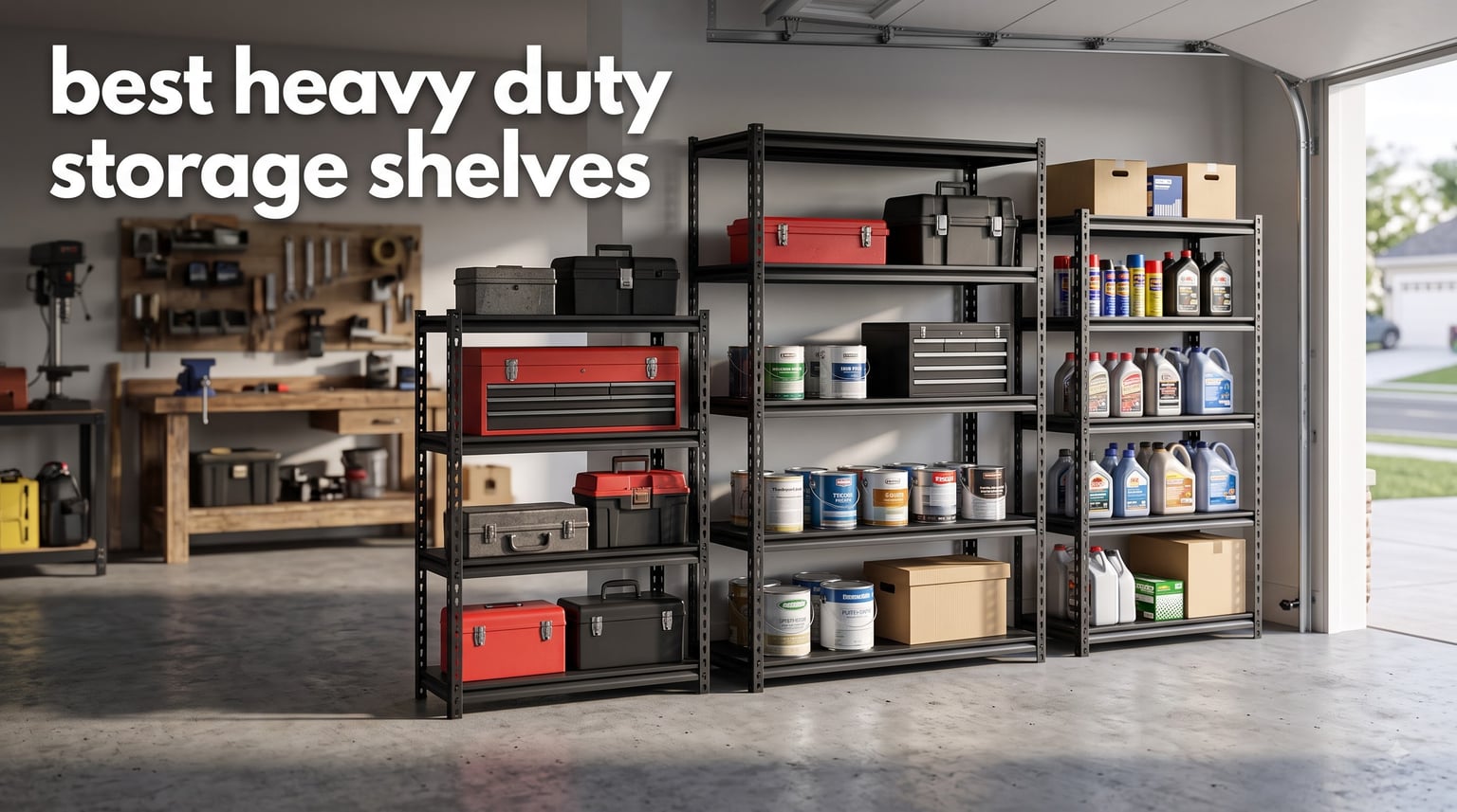 best heavy duty storage shelves