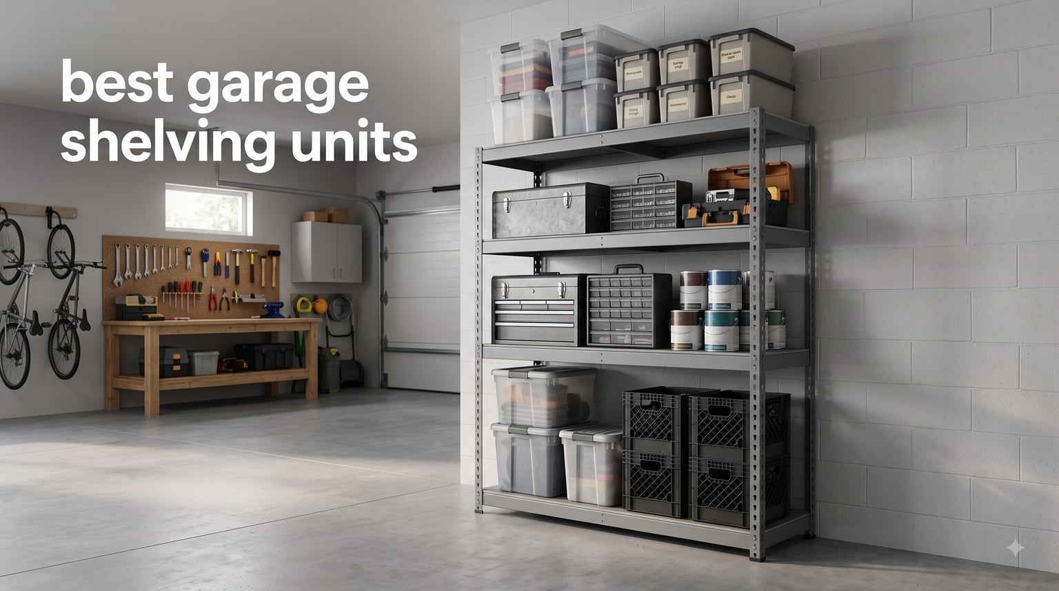 best garage shelving units