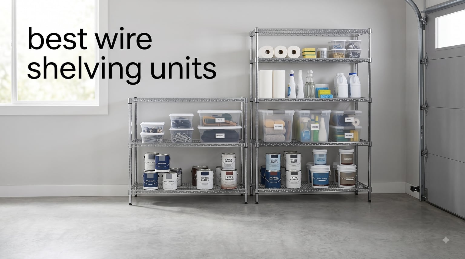 best wire shelving units
