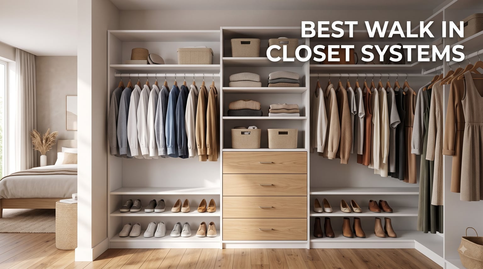 best walk in closet systems