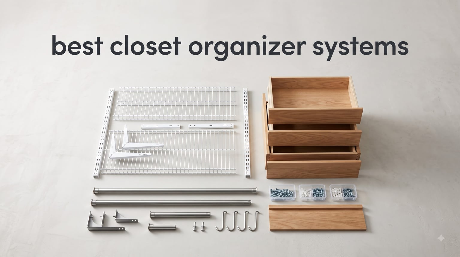 best closet organizer systems