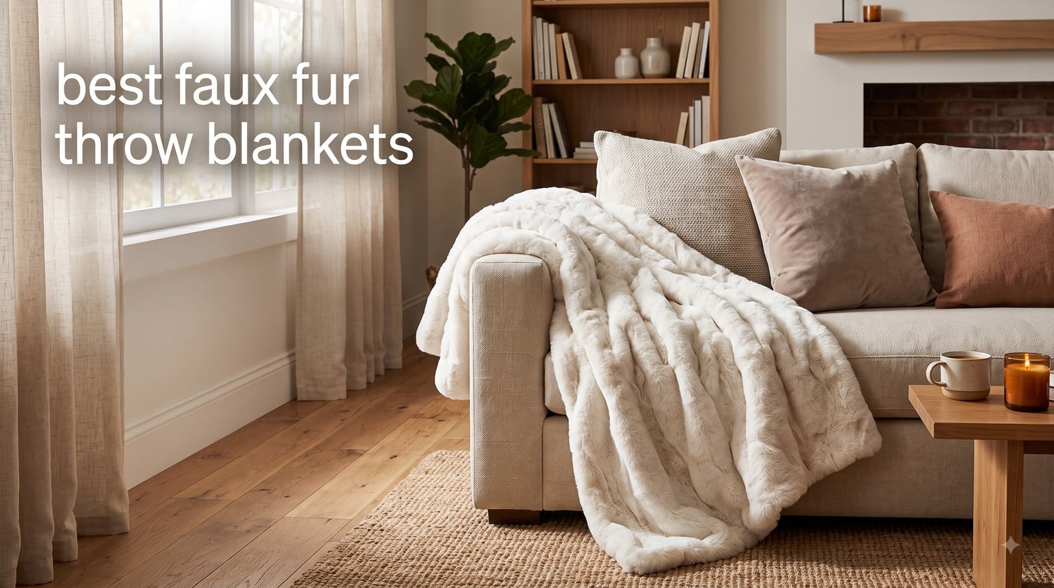best faux fur throw blankets