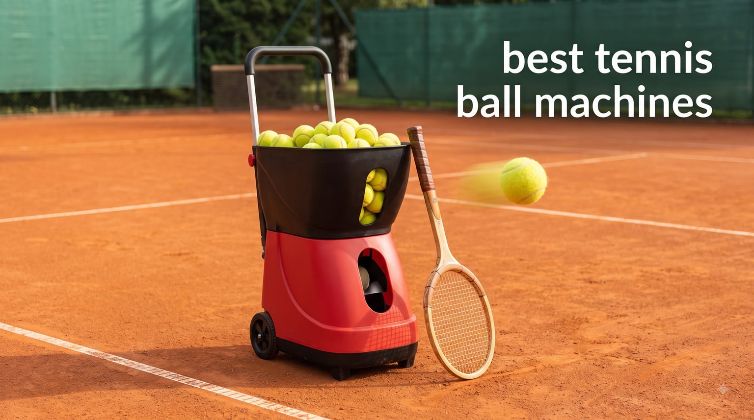 best tennis ball machines