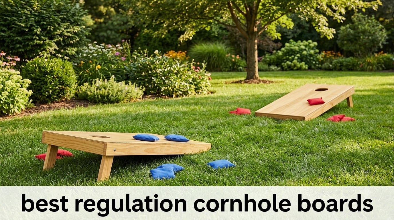 best regulation cornhole boards