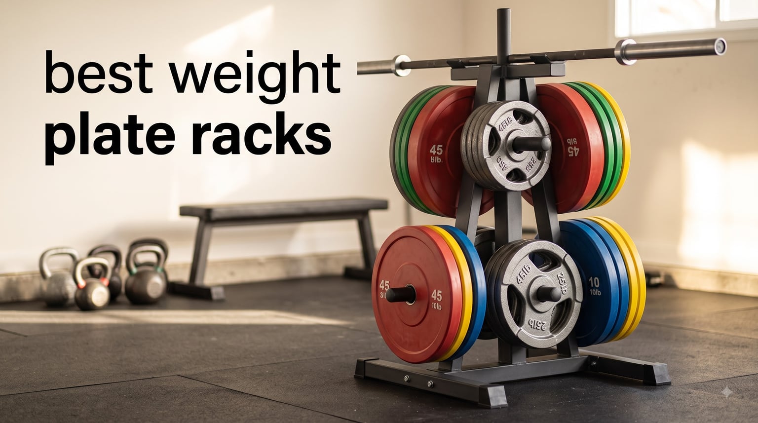 best weight plate racks