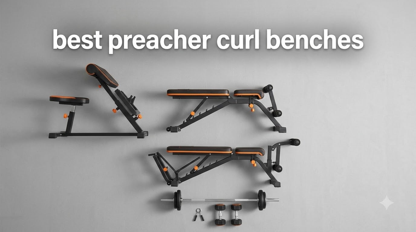 best preacher curl benches