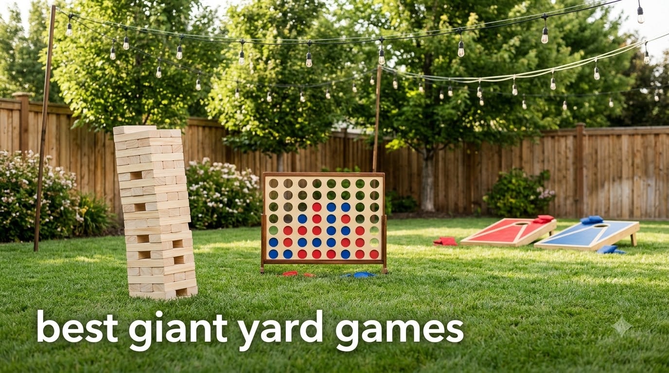 best giant yard games
