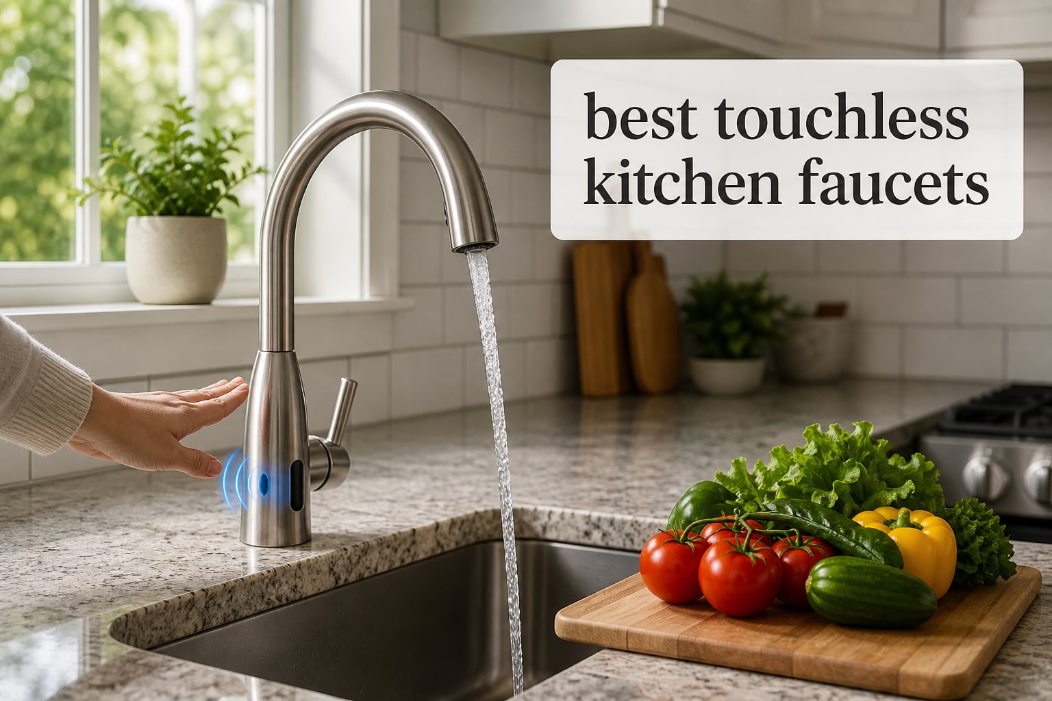 best touchless kitchen faucets