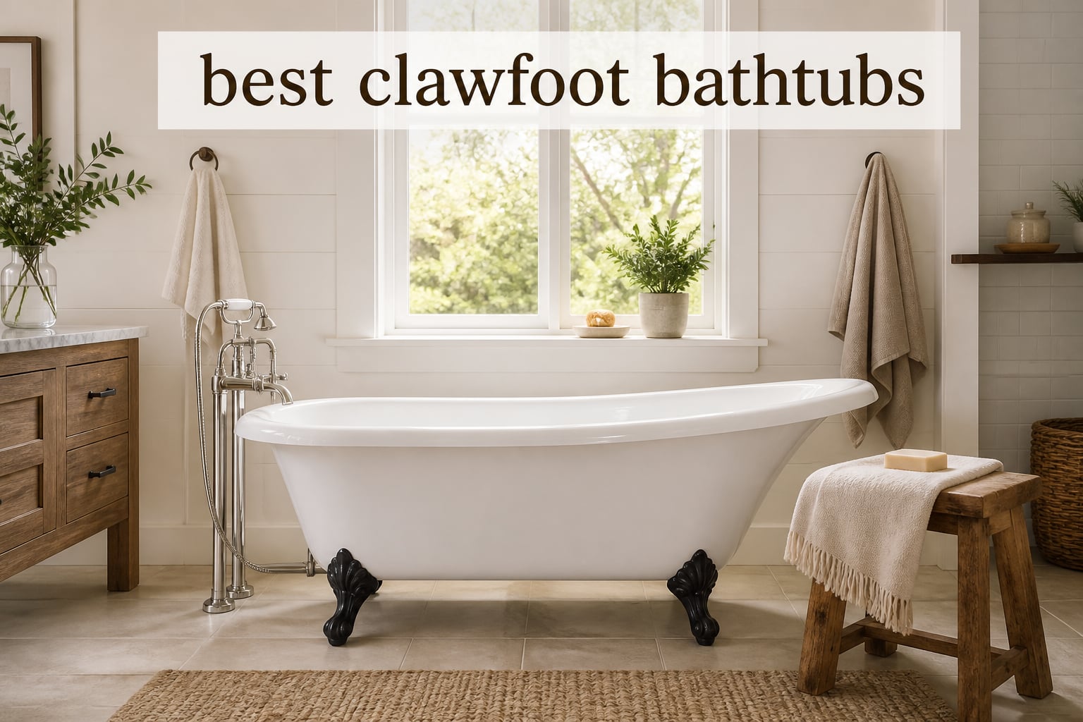 best clawfoot bathtubs